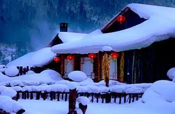 China Harbin tours to Snow Town