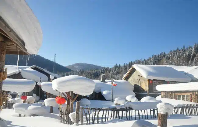 China Snow Town - China Xian Tour: Private & Tailor-Made China Tours China Snow Town