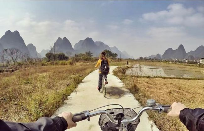 Guilin Yangshuo tour with biking