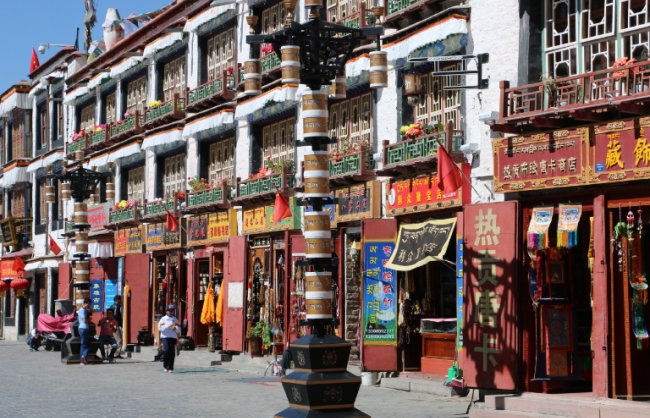 Tibet Barkhor Street
