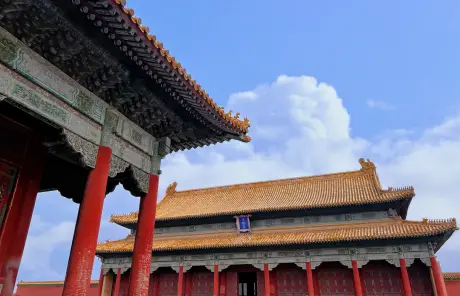 beijing-forbidden-city-blue-sky - China Xian Tour: Private & Tailor-Made China Tours Travel to Forbidden City in Beijing
