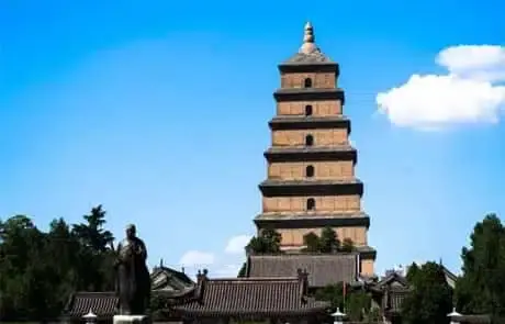 Xian Big Wild Goose Pagoda