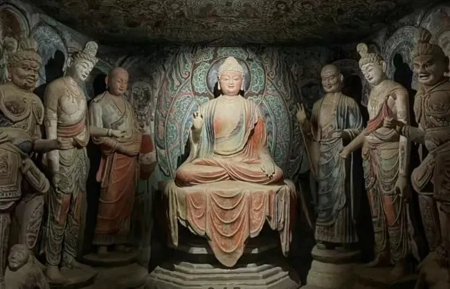 Buddha Statues in Mogao Grottoes - China Xian Tour: Private & Tailor-Made China Tours Buddha Statues in Mogao Grottoes