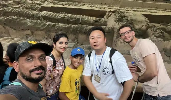 china-family-travel-to-xian-terracotta-army - China Xian Tour: Private & Tailor-Made China Tours China family tour to Xian