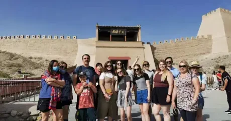 China Silk Road tour to Jiayuguan