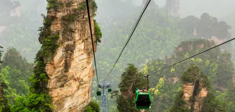 China tour to Zhangjiajie mountain