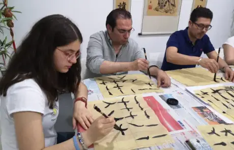 China tour with Calligraphy Class