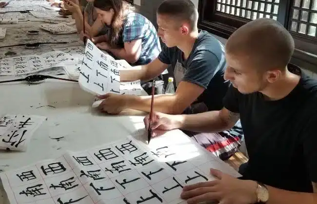 China Xian tour with Calligraphy Class