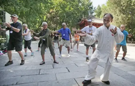 China tours with tai chi class