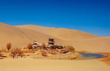 Dunhuang-Echoing-Sand-Mountain - China Xian Tour: Private & Tailor-Made China Tours Dunhuang Echoing Sand Mountain on the Silk Road Tours