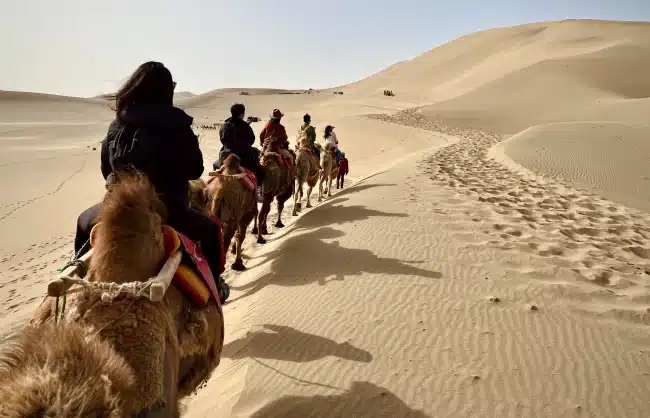Dunhuang Mingsha Mountain and Crescent Spring