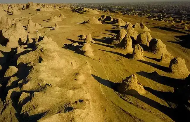 Dunhuang-Yardang-Landform - China Xian Tour: Private & Tailor-Made China Tours Dunhuang Yardang Landform