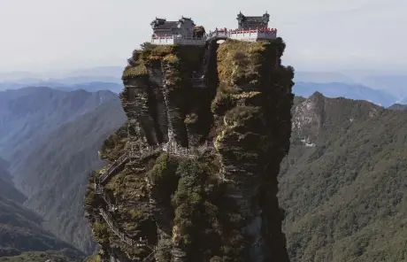fanjing-mountain-guizhou-china - China Xian Tour: Private & Tailor-Made China Tours Fanjing Mountain in Guizhou