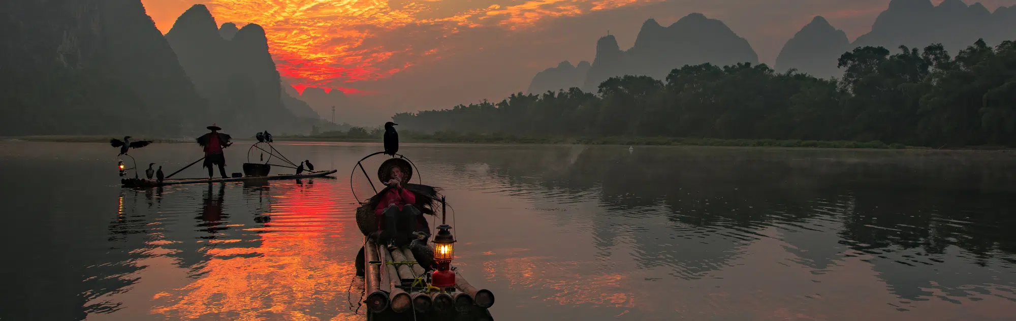 guilin landscape head