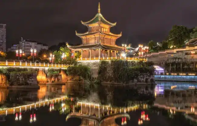 Guiyang Jiaxiu Pavilion - China Xian Tour: Private & Tailor-Made China Tours Guiyang Jiaxiu Pavilion