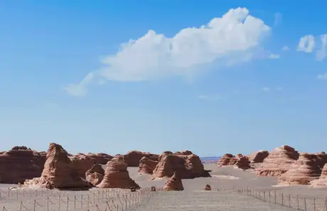 China Silk Road tours with Han Dynasty Great Wall