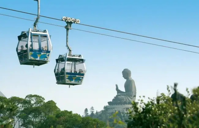 Hong Kong Ngong Ping 360 cable car