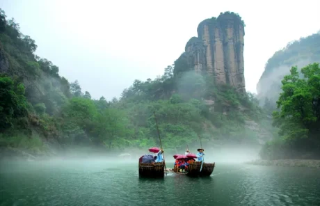 jiuqu xi-wuyishan mountain