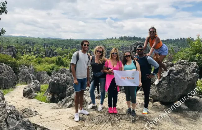 Kunming Stone Forest Guests