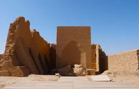 landscape-view-of-gaochang-ruins-inturpan-xinjiang-provincewebp - China Xian Tour: Private & Tailor-Made China Tours Gaochang Ruins in Xinjiang, China