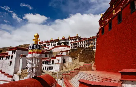 Tibet tour with Ganden Monastery