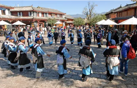 Lijiang Old Town Naxi people