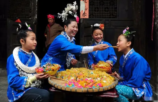 Miao Sisters Meal Festival - China Xian Tour: Private & Tailor-Made China Tours Guizhou Miao Sisters Meal Festival