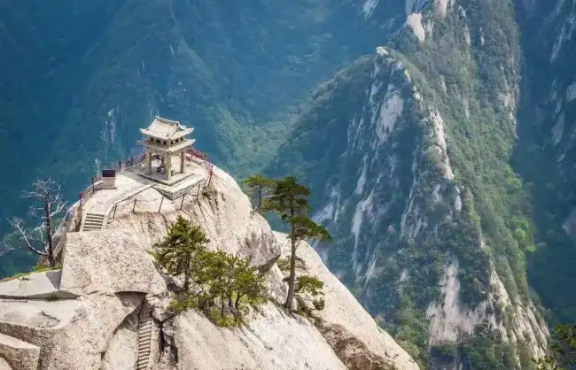 Mt.-Huashan - China Xian Tour: Private & Tailor-Made China Tours Hike Mt. Huashan in Xian tours