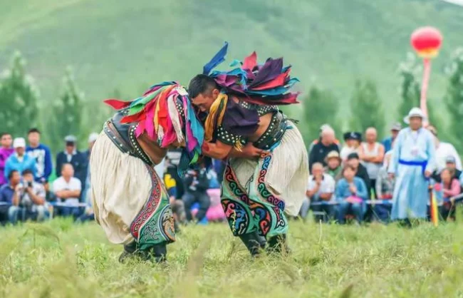 Naadam Festival - Wrestiling