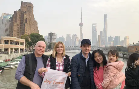 Private Shanghai tours with family