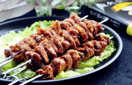 Silk Road Food Cumin Lamb Skewers - China Xian Tour: Private & Tailor-Made China Tours Silk Road Food Cumin Lamb Skewers