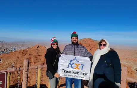 China Silk Road tours with Zhangye Rainbow Mountain