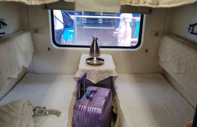 Soft sleepers on high-speed trains - China Xian Tour: Private & Tailor-Made China Tours Soft sleepers on high-speed trains