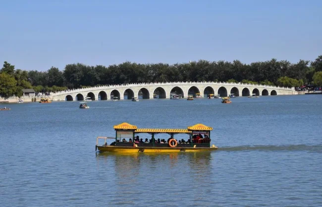 Summer Palace Boat Ride Beijing