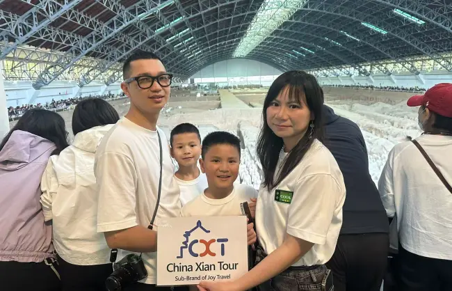 Visit the Terracotta Army with kids on a private Xian tour