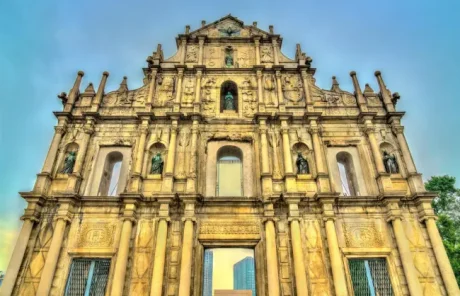 Macau The Ruins of the St Paul Cathedral