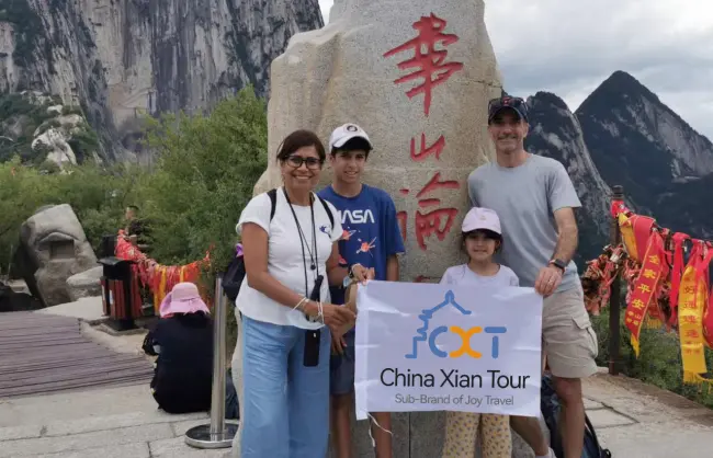 Huashan Mountain in Xian