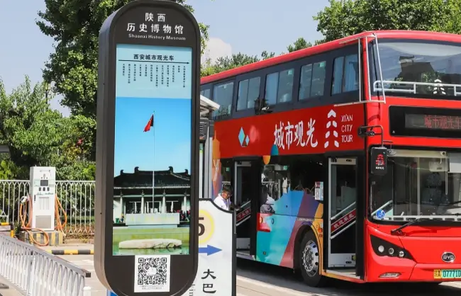 Xian Sightseeing Bus Line 1 - China Xian Tour: Private & Tailor-Made China Tours Xian Sightseeing Bus Line 1