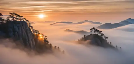 Huangshan tour to Yellow Mountain to watch sunrise