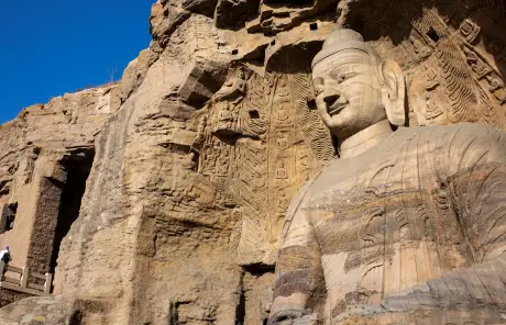 yungang-grottoes-datong-shanxi-china - China Xian Tour: Private & Tailor-Made China Tours Datong tours to Yungang Grottoes