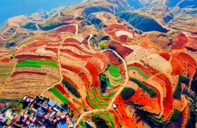 Yunnan-Dongchuan-Red-Land - China Xian Tour: Private & Tailor-Made China Tours Yunnan Dongchuan Red Land