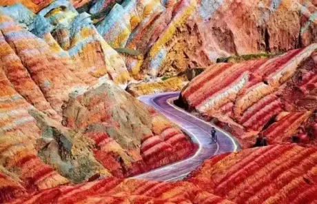 Zhangye Rainbow Mountains