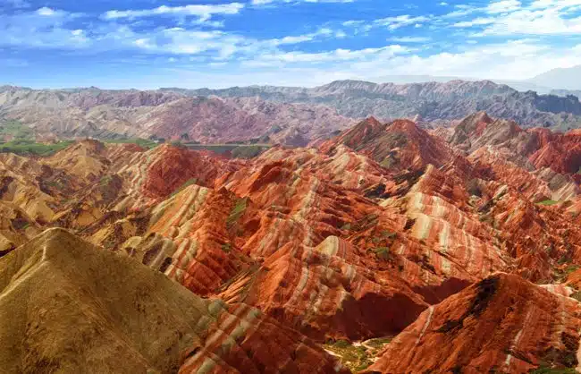 zhangye-rainbow-mountains-2 - China Xian Tour: Private & Tailor-Made China Tours Zhangye Rainbow Mountains